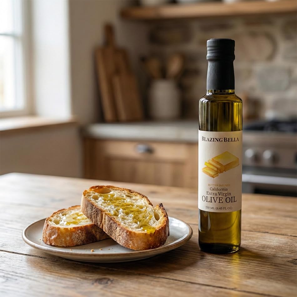 Butter Olive Oil — Cold-Pressed California Extra Virgin Olive Oil with Buttery Richness