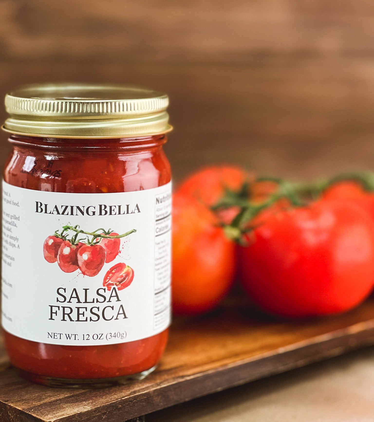 Blazing Bella Gourmet Salsa - Salsa Fresca