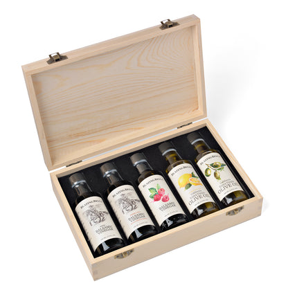 Blazing Bella Balsamic and Olive Oil Gift Set - Salad Lover's Set