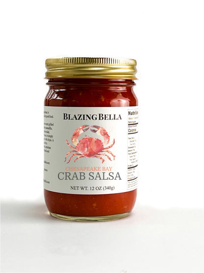 Blazing Bella Gourmet Salsa - Chesapeake Bay Crab Salsa