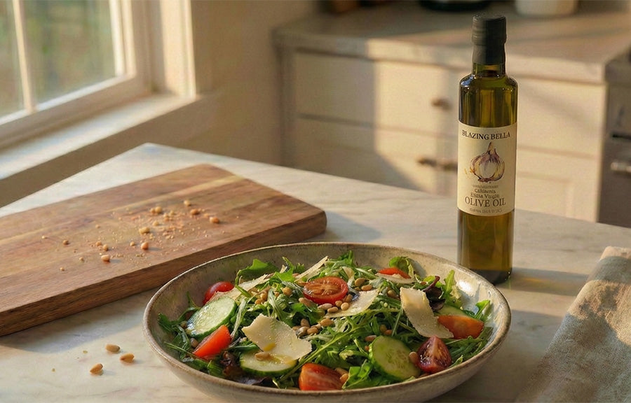 Garlic Infused Olive Oil from California | Extra Virgin Garlic
