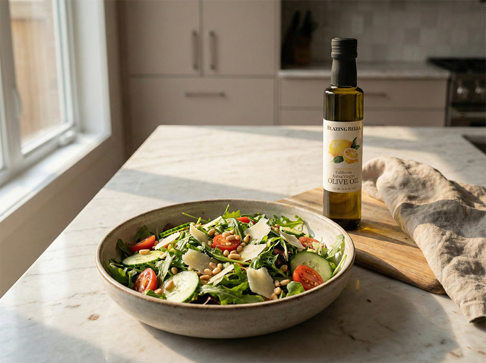 Meyer Lemon Infused Olive Oil from California | Extra Virgin Lemon