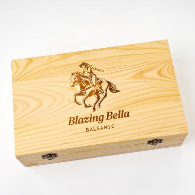 Blazing Bella Olive Oil Sampler Gift Set - Flavor Infused Olive Oil Gift Set