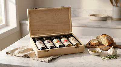 Blazing Bella Balsamic and Olive Oil Gift Set - Foodie Combo