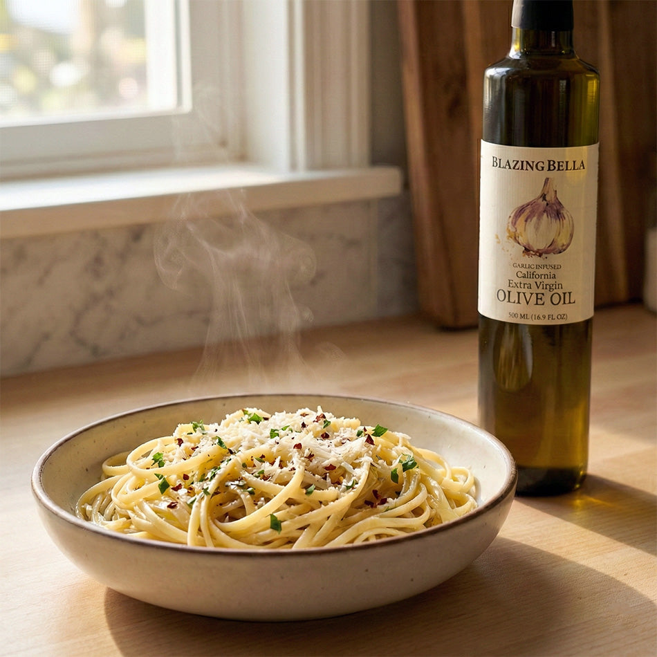 Garlic Infused Olive Oil from California | Extra Virgin Garlic