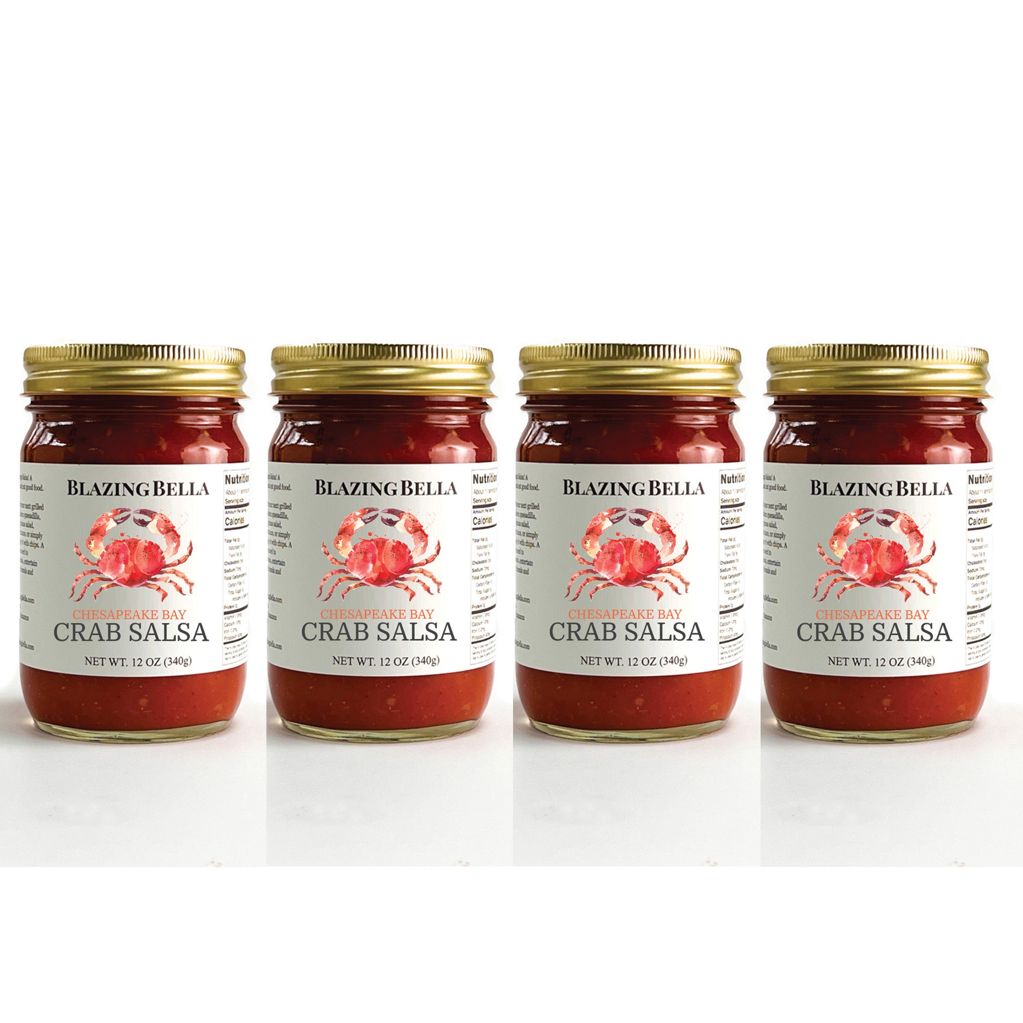 Blazing Bella Gourmet Salsa - Chesapeake Bay Crab Salsa