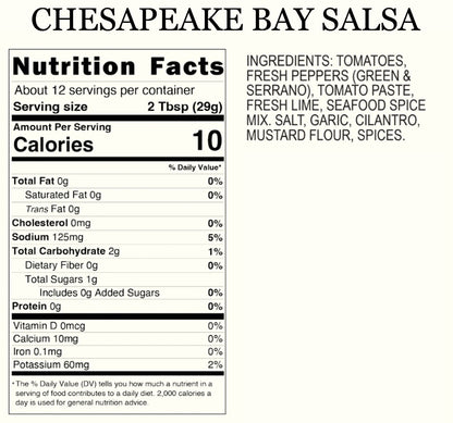 Blazing Bella Gourmet Salsa - Chesapeake Bay