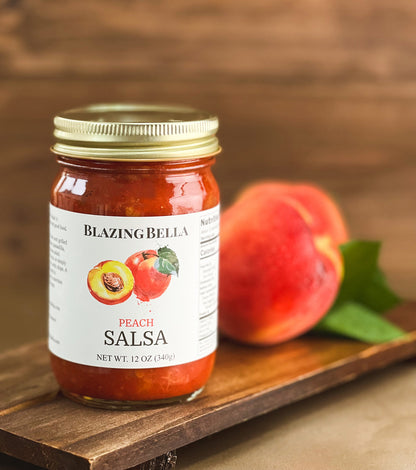 Blazing Bella Gourmet Salsa - Peach