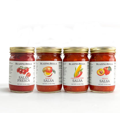 Blazing Bella Gourmet Salsa Pick 4