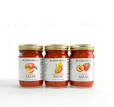 Blazing Bella Gourmet Salsa Pick 3