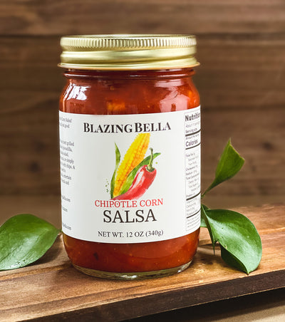 Blazing Bella Gourmet Salsa - Chipotle Corn